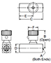 SPF Series Flow Control Valves Drawing